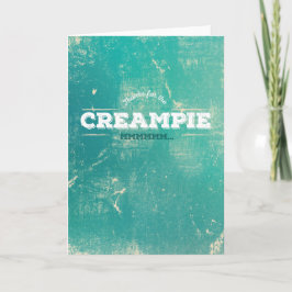 クリームパイをありがとう! サンキューカード