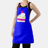 クリームパイブルーカラー エプロン (インサイチュ)