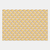 クリームパフクロワッサンパインオショココラペストリー ラッピングペーパーシート (正面3)