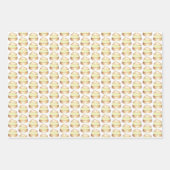 クリームパフクロワッサンパインオショココラペストリー ラッピングペーパーシート (正面2)