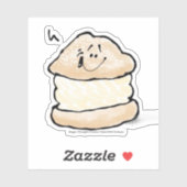 クリームパフ シール (シート)