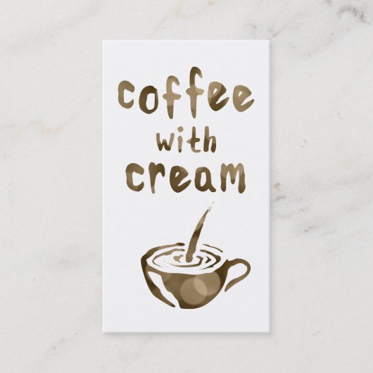 クリームパンチカード《写真》ぼけ味 ロイヤリティカード (正面)