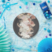 クリームパンパスチャコールグラスジャングル結婚ズ ペーパープレート (パーティー)