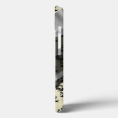 クリームパーソナライズされたとブラックダマスク Case-Mate iPhoneケース (裏面 / 左)
