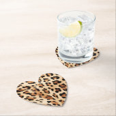 クリームヒョウ印刷 ペーパーコースター (インサイチュ)