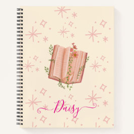 クリームピエレガントンクフローラ星空の日記 ノートブック