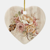 クリームピフェイクッ素朴クローズウッド セラミックオーナメント (裏面)