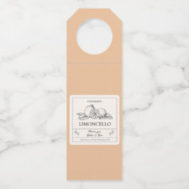 クリームピモダンーチレモンズ結婚リモンチェロ ボトルネックタグ