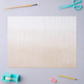 クリームピーチグラデーション 薄葉紙 (クラフト)