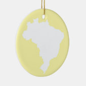 クリームフェスティバルブラジルアットエンポリオモファ セラミックオーナメント (右)