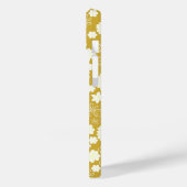 クリームフェミニン花金ゴールド花柄の名前 Case-Mate iPhoneケース (裏面 / 左)