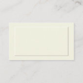 クリームフォーマル座席表 プレイスカード (裏面)