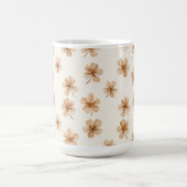 クリームフラワー コーヒーマグカップ (中央)