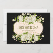クリームフローラハッピーマザーズデイカード カード (正面)