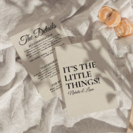 クリームブモダンラックファンキーレトロ結婚ズ詳細 エンクロージャーカード