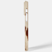 クリームブラウンウエスタンコウィド Case-Mate iPhoneケース (裏面 / 左)