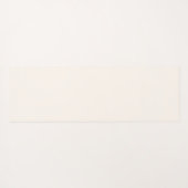 クリームブラウンヨガポーズと名前をカスタムする ヨガマット (裏面(横))