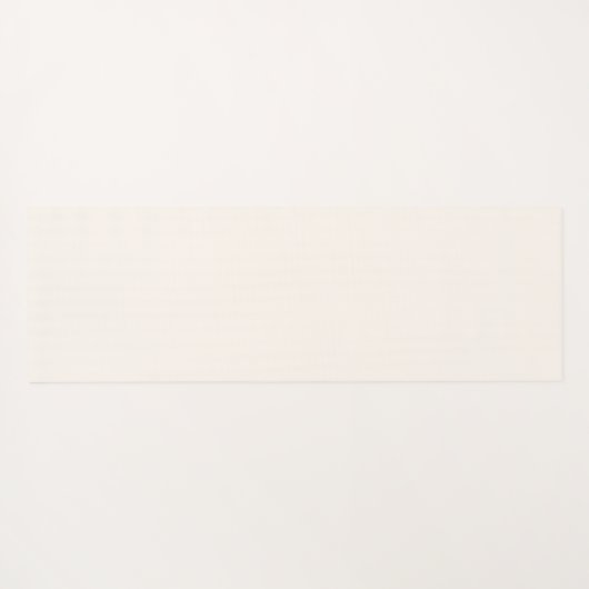 クリームブラウンヨガポーズと名前をカスタムする ヨガマット (裏面(横))