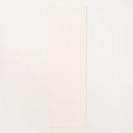 クリームブラウンヨガポーズと名前をカスタムする ヨガマット (裏面)