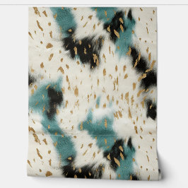 クリームブラックティール（緑がかった色）サウスウエストコウィド 壁紙