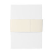 クリームブラック&金ゴールドヴィンテージ結婚スケルトン 招待状ベリーバンド (裏面例)