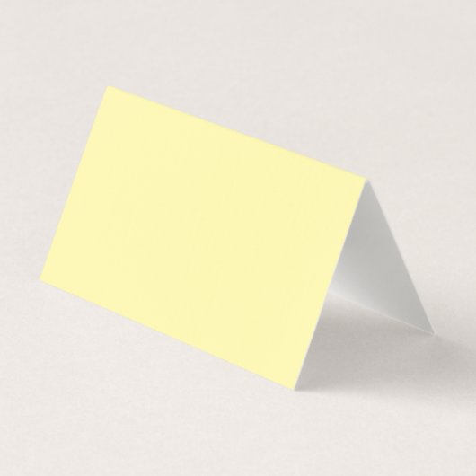 クリームプレミアムリネンユニークプロフェッショナルクラシカル 名刺 (裏面)