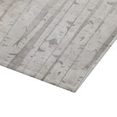 クリームベージュホワイト樺の木ツリー カッティングボード (角)