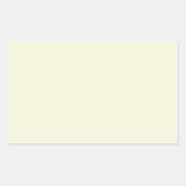 クリームベージュ 長方形シール (正面)