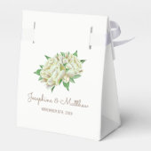 クリームペニー結婚式の引き出物ボックス フェイバーボックス (裏面サイド)