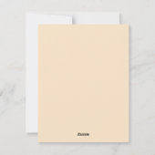 クリームペルシアグリーンメリークリスマスホリデーカード シーズンカード (裏面)