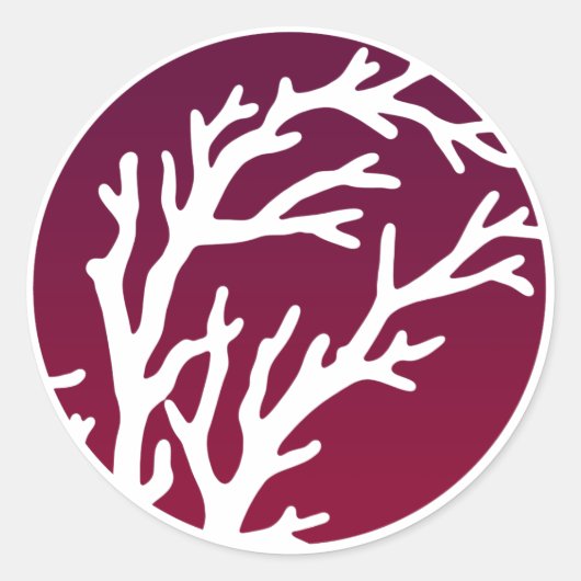 クリームホイールツリー ラウンドシール (正面)