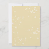 クリームホワイトローゼズカスケード結婚式招待状 招待状 (裏面)