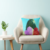 クリームホース&ハートピンクと赤 クッション (椅子)