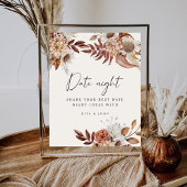 クリームボホフローラ日付ジャーアイディアズ結婚サイン 台座サイン