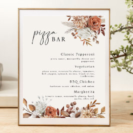 クリームボホモダンピザバーサイン 台座サイン