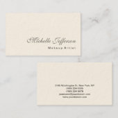 クリームメイクアップアーティストスクリプトアメージングカード 名刺 (正面/裏面)