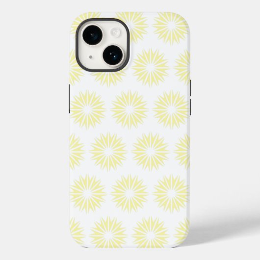 クリームモダン日が差すこと Case-Mate iPhoneケース (裏面)