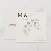 クリームユーカリ結婚ス救クスクエア (正面/裏面)