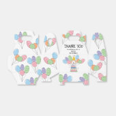 クリームラブラドードル誕生日サンキューオフィードボックス フェイバーボックス (折り畳みなし)