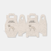 クリームラブラドールレトリエバードッグカスタム子供の誕生日 フェイバーボックス (折り畳みなし)