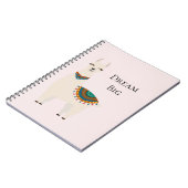 クリームラマ ノートブック (左側)