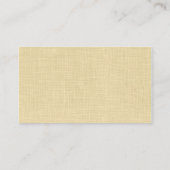 クリームリネンブルーパームツリーズ結婚ズ座席表 プレイスカード (裏面)