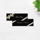 クリームリボンサンキューカード (デスク)