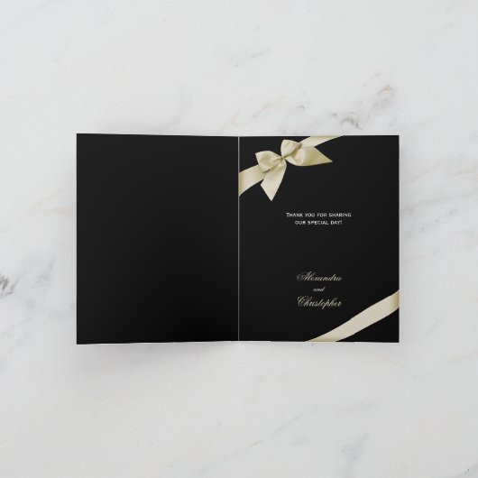 クリームリボン 感謝 (内部)