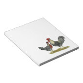 クリームレガバーチキン ノートパッド (アングル)