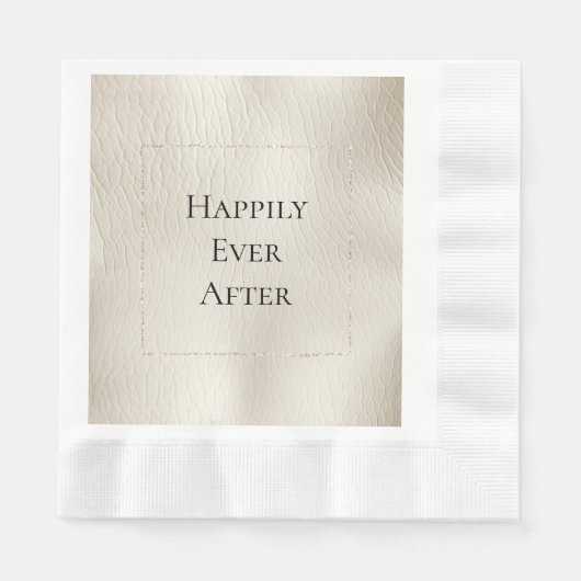 クリームレフェイクザー 縁ありランチョンナプキン (正面)