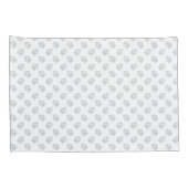 クリームロングヘアダッチシュントかわいい漫画の犬と手 枕カバー (裏面-右)