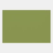 クリームワイルドフラワーズフローラレトロヴィンテージ ラッピングペーパーシート (正面3)