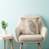 クリームヴィンテージふく クッション (椅子)