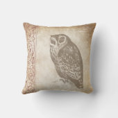 クリームヴィンテージふく クッション (裏面)